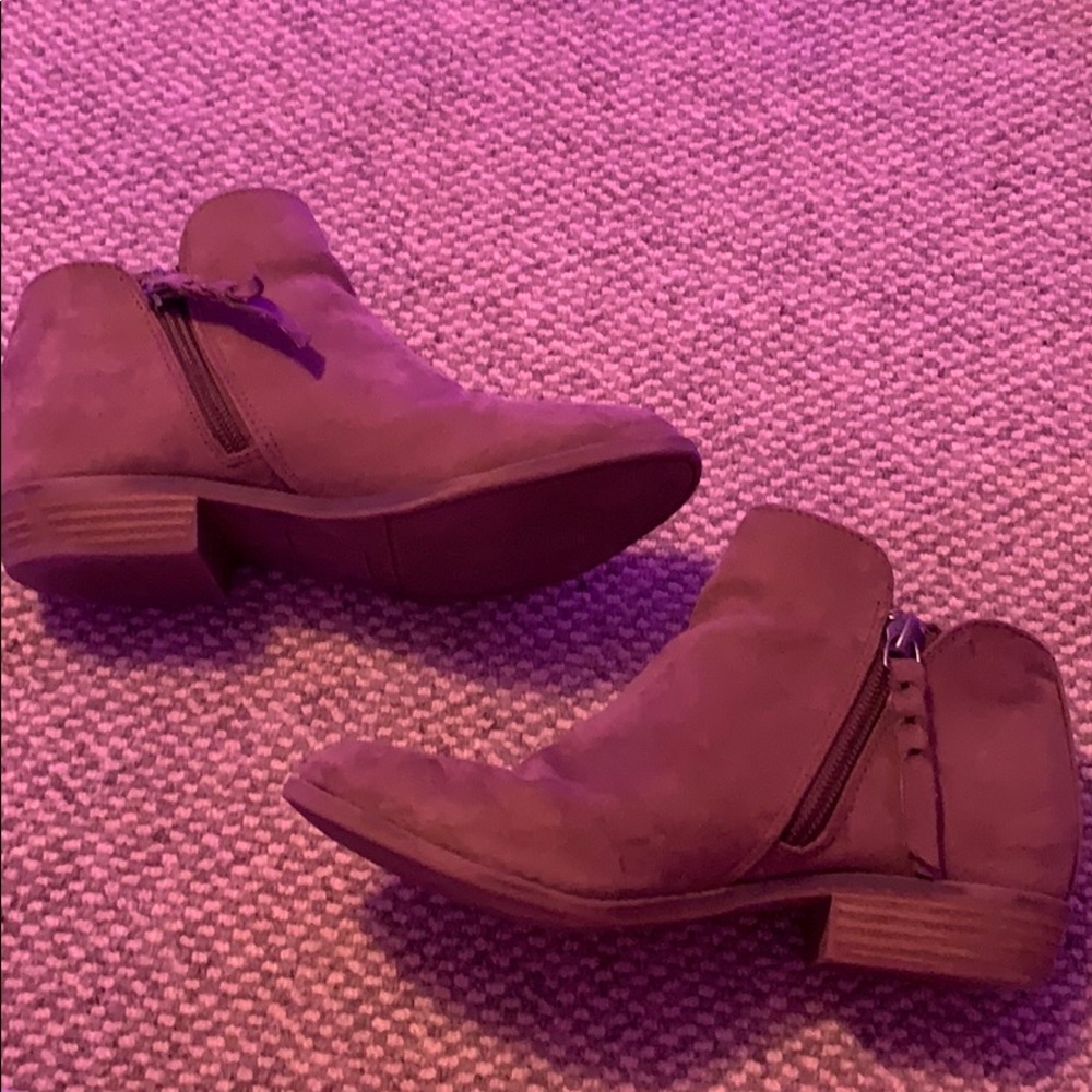 brown booties